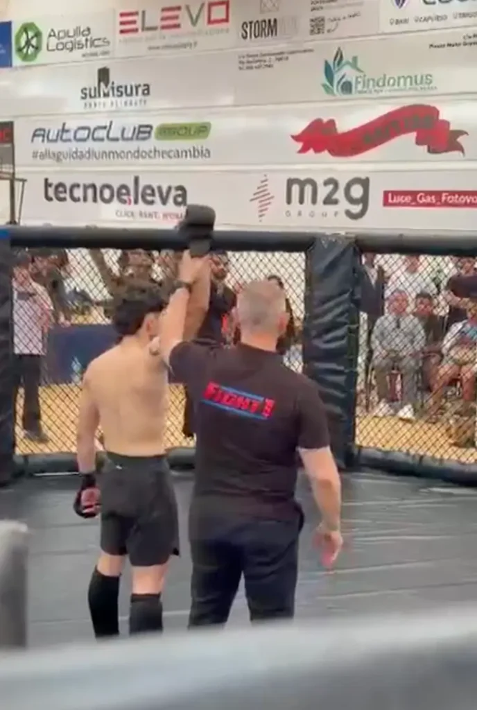 samuele romeo vince torneo MMA messapicum bari